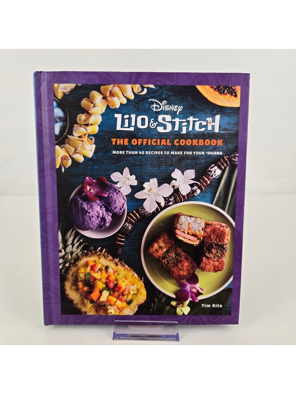 Disney Lilo & Stitch The Official Cookbook Tim Rita Hardcover 2024 Recipes
